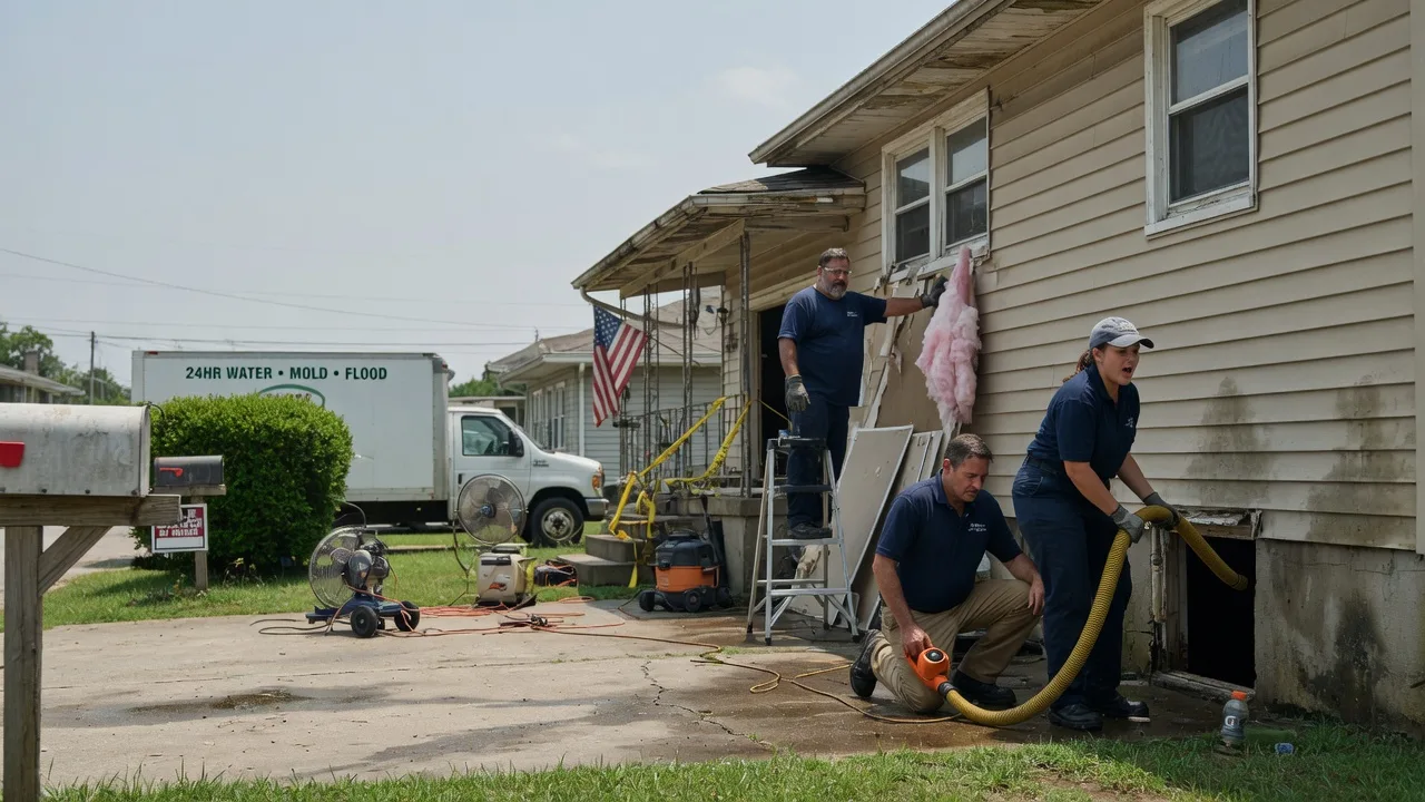 Water Damage Repair in Lomax, IL near me